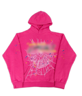 PINK SPIIDER HOODIE